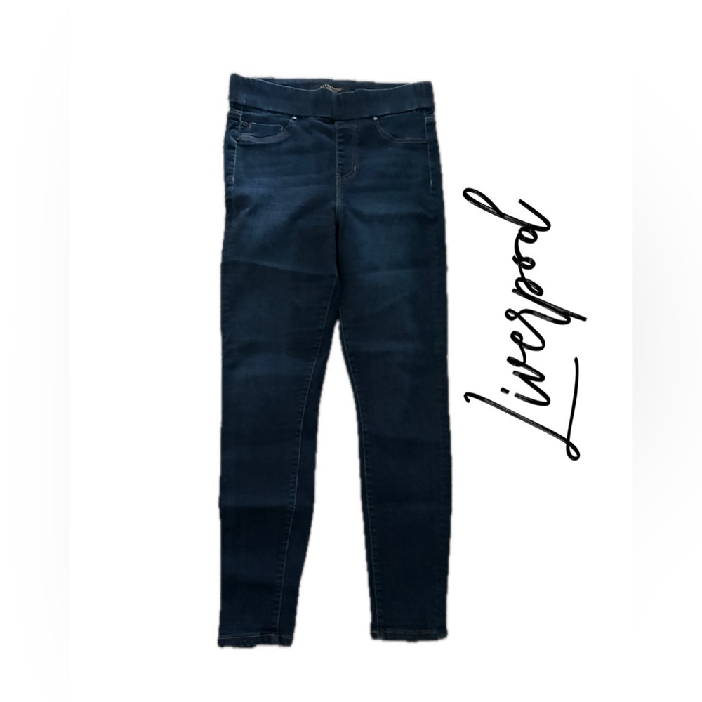 Liverpool Women's Navy Skinny Jeans